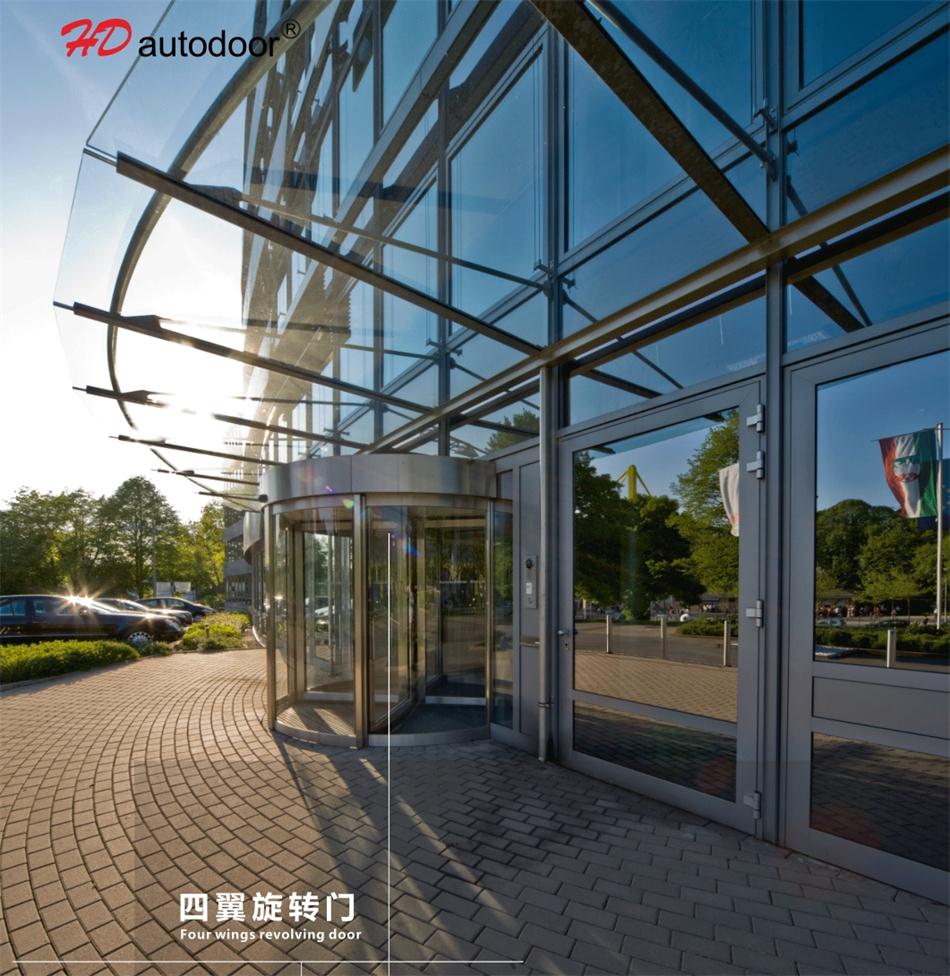 兩翼、三翼、四翼旋轉(zhuǎn)門：青島恒達(dá)自動(dòng)門(圖5)