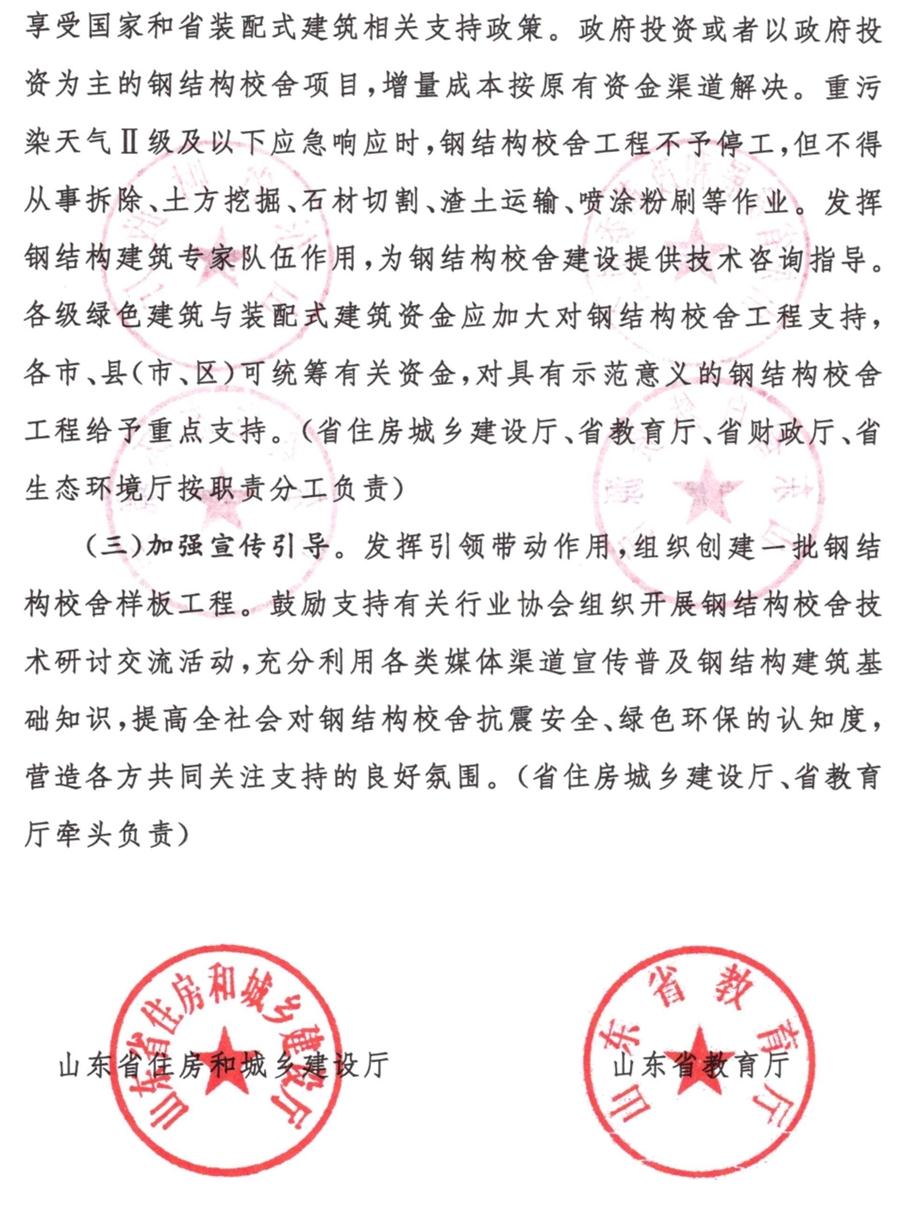 鋼結(jié)構(gòu)校舍建設(shè) 政策扶持知多少！(圖5)